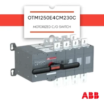ABB OTM1250E4CM230C MOTORIZED C/O SWITCH