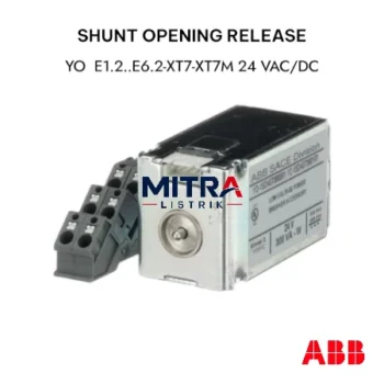 ABB Shunt Opening Release YO 24VAC/DC , FOR ACB E1.2..E6.2 & XT7-XT7M