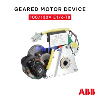 ABB GEAR MOTOR EMAX 110 VAC , FOR ACB