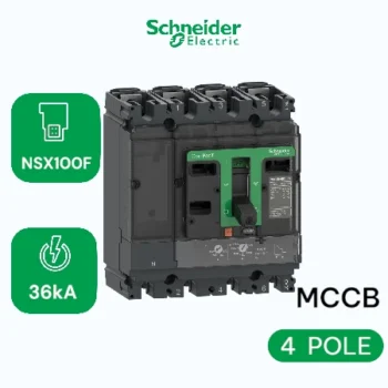 Schneider NEW NSX100F 4P 100A TMD 36KA