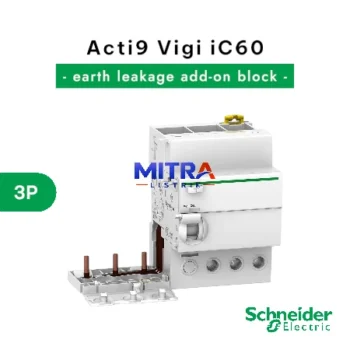 Schneider Acti 9 Schneider Electric Acti 9 Modul Vigi Tipe MCB iC60 -3P 63A 30mA - A9V41363