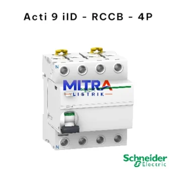 Schneider ACTI 9 RCCB 4P 40A 30MA AC TYPE