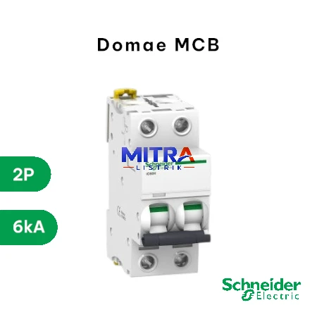 Schneider DOMAE MCB 2P 6KA
