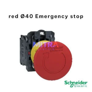 Schneider red Ø40 Emergency stop